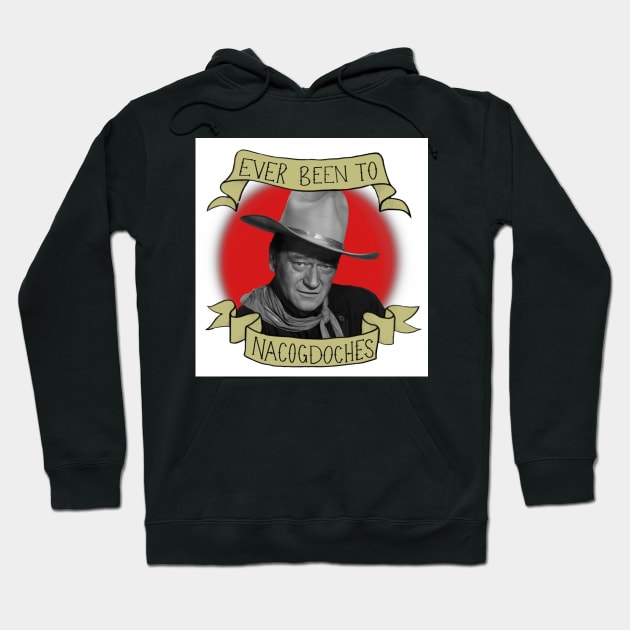 John_Wayne Hoodie by Anung